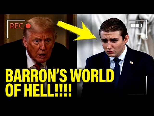 🚨Barron Trump SUFFERS WORLD OF HELL thanks TO DONALD!!!