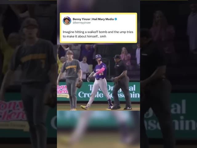 Trying to make it about himself..