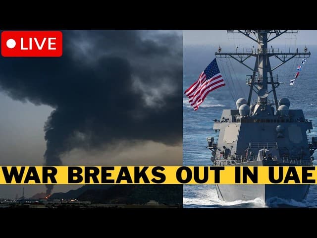 BREAKING: IRGC Launch WAR On UAE - Missiles From Iran Target Dubai - U.S. Navy Enter Hormuz