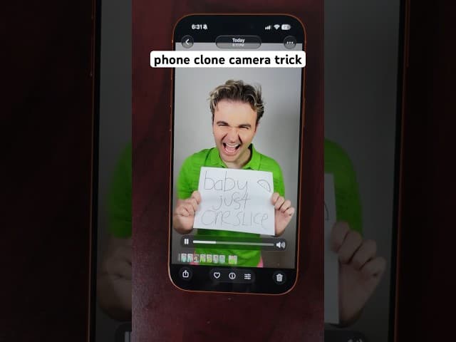trying the phone clone camera trick (ib @jayo @dilzproductions)