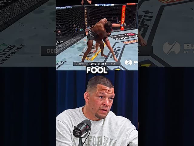 Nate Diaz DIDN'T KO Leon Edwards! 💢🥊