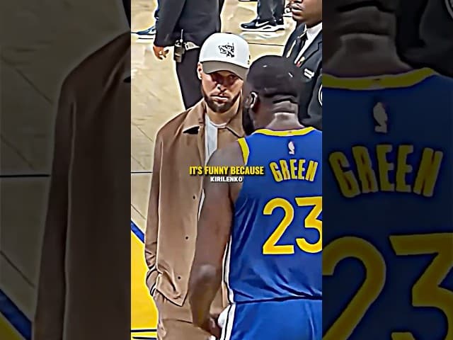 Draymond explains Steph being fed up with him meme 😂