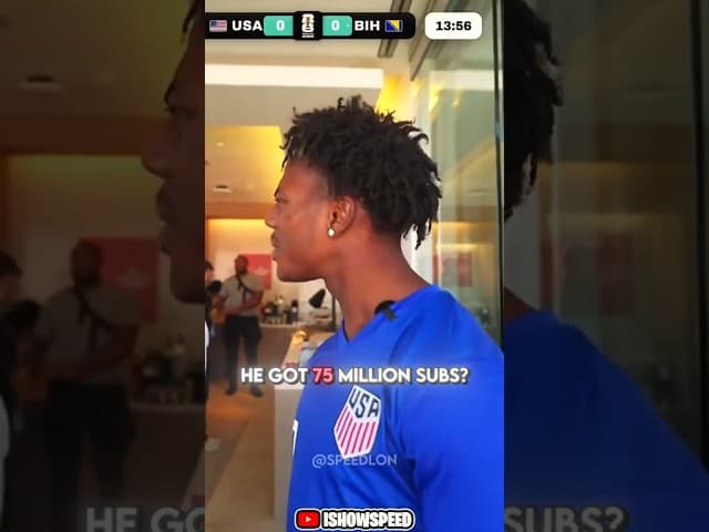 Speed met a FAMOUS Youtuber!😯