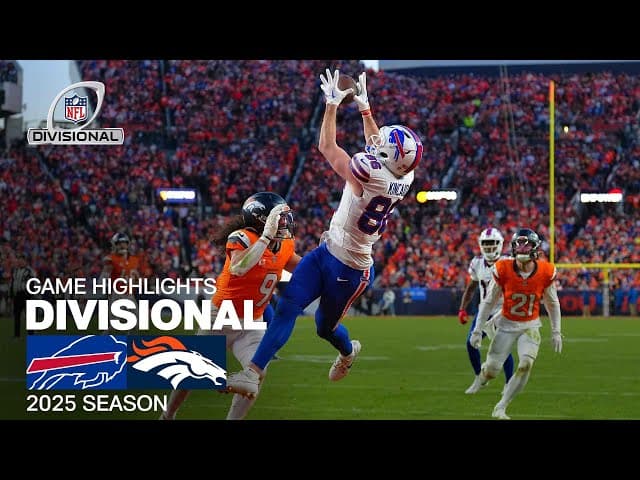 Buffalo Bills vs. Denver Broncos Game Highlights | NFL 2025 Season Divisional