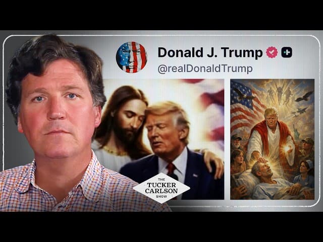 Tucker on the New Religion of Trump’s America and His Mockery of Jesus Christ