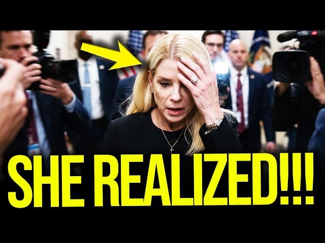 Pam Bondi gets BAD NEWS that is CAREER ENDING