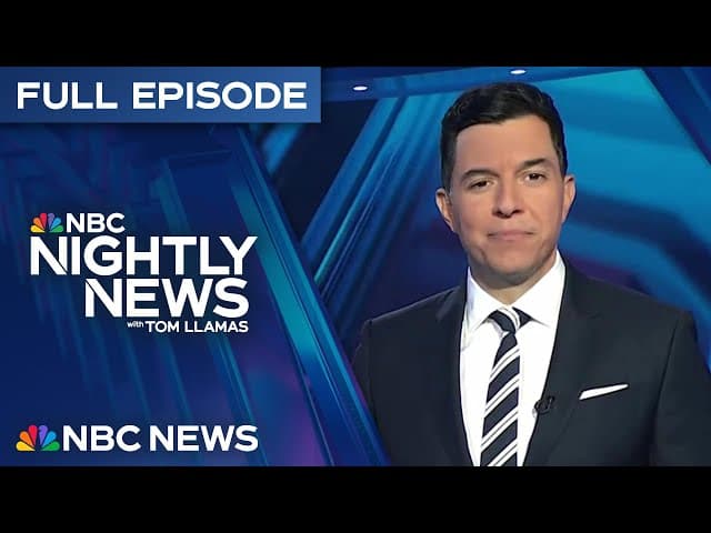 NBC Nightly News Full Episode - July 31