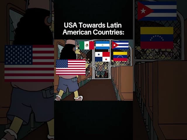 USA Towards Certain Latin American Countries Be Like #historymemes #history #humour #jokes