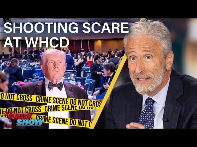 Trump Spins Dinner Shooting for Ballroom Agenda & Blitzer Is CNN's One-Shoed Hero | The Daily Show