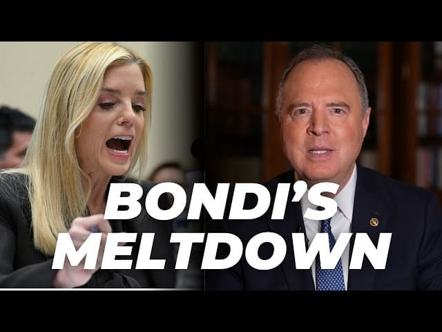 Bondi's Latest Meltdown At Congressional Hearing