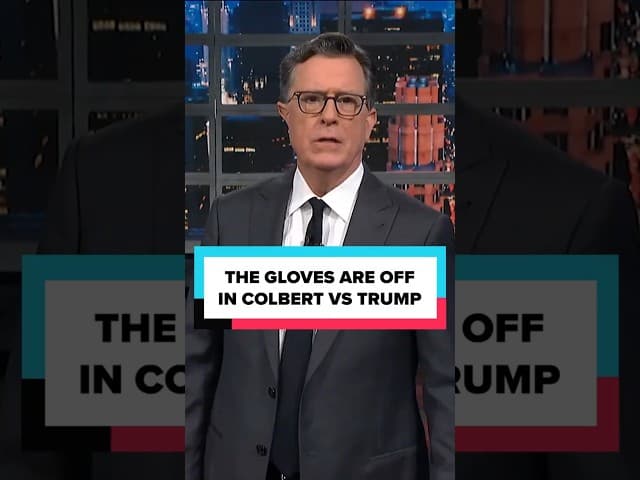 Colbert Tells Trump to F*ck Himself After Late Show Cancellation