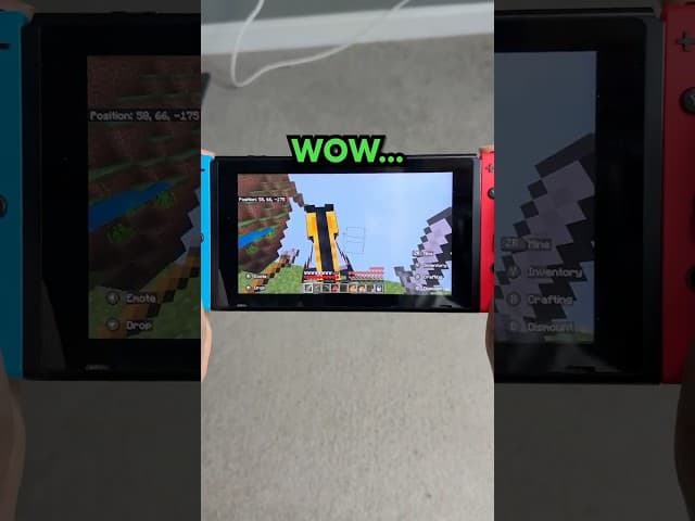 Minecraft on Nintendo Switch Problem!