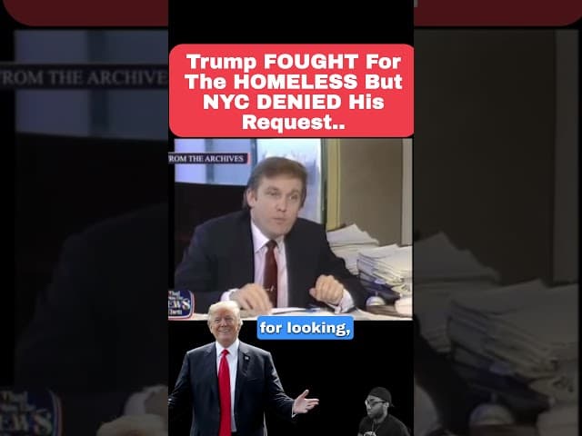 Trump Wanted Homeless in These Apartments, NYC SAID NO!!