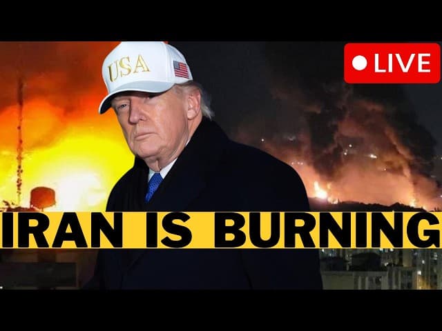 BREAKING: U.S. Strikes IRGC Nuclear City - Iran's Power Plants Hit - Middle East On Fire