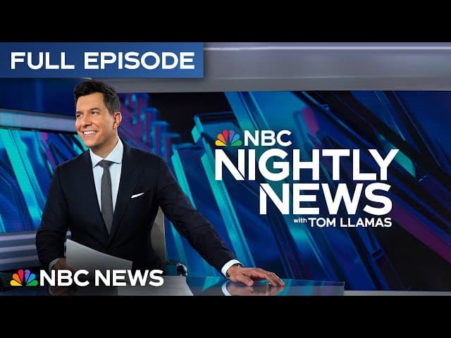 NBC Nightly News Full Episode - Oct. 8