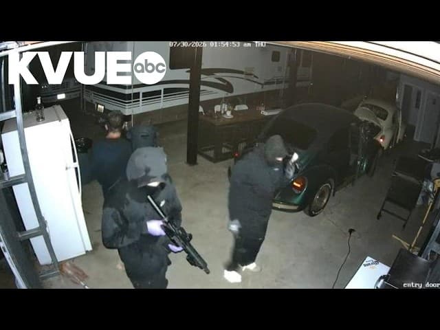 Elgin man says armed burglars ransacked his property, stole cash and guns