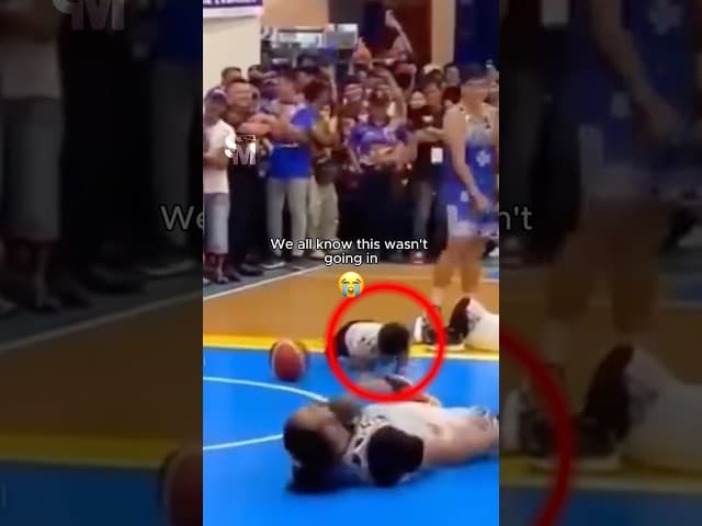 We all know this wasn't going in 😭 #basketball