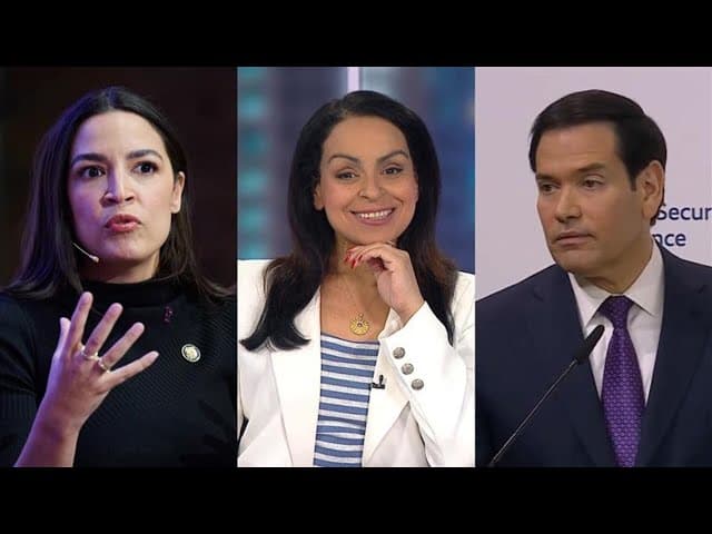 Lefties Losing It: AOC melts down after Marco Rubio got a standing ovation