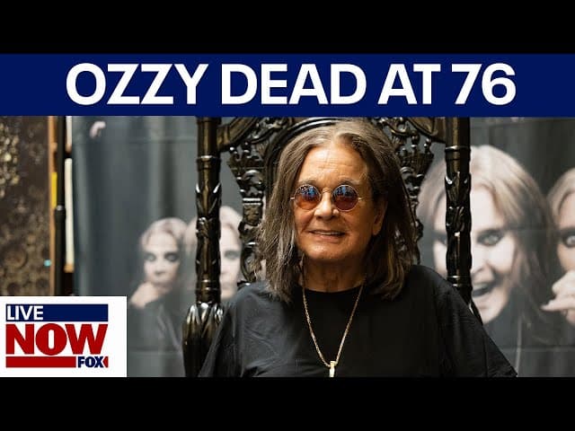 BREAKING: Ozzy Osbourne dead at 76