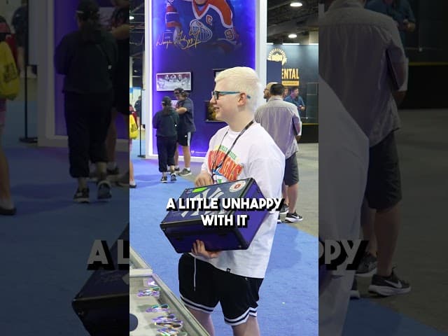 Special Moment with Young Collector at The National Card Show 👏🏼