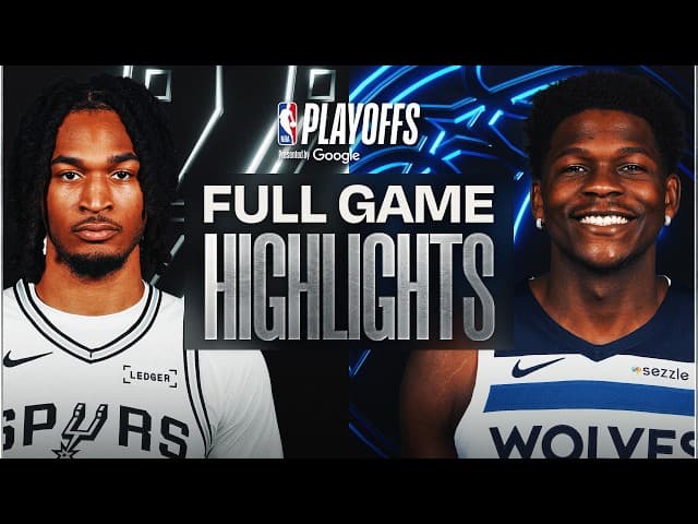 #2 SPURS at #6 TIMBERWOLVES | FULL GAME 4 HIGHLIGHTS | May 10, 2026