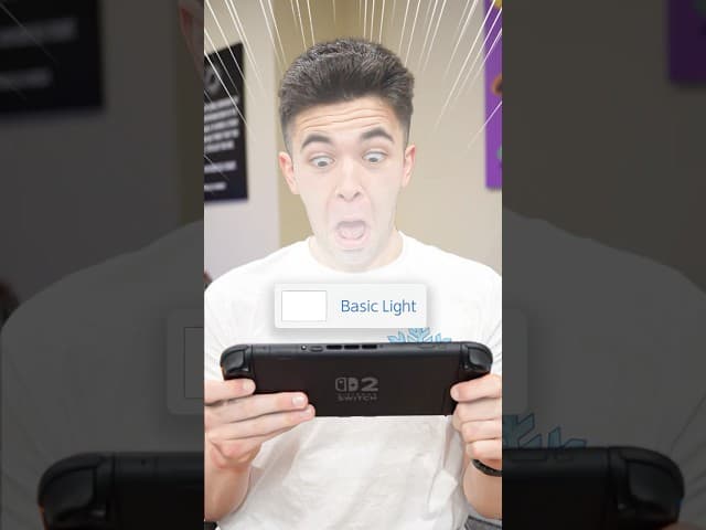 Nintendo Switch 2 Light Mode Gone Wrong!