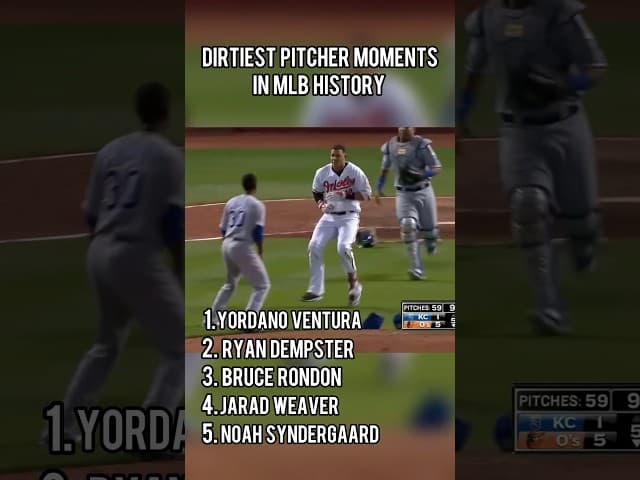 DIRTIEST PITCHER MOMENTS in MLB history!