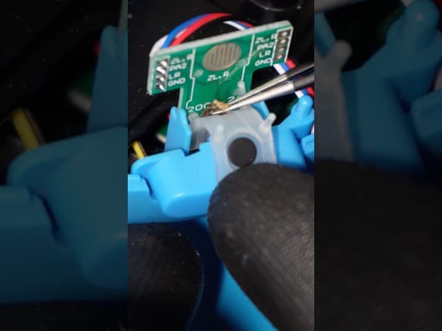 Reparación de mando exclusivo de Nintendo #joycon #nintendo #dragonquest #serviciotecnico #switch