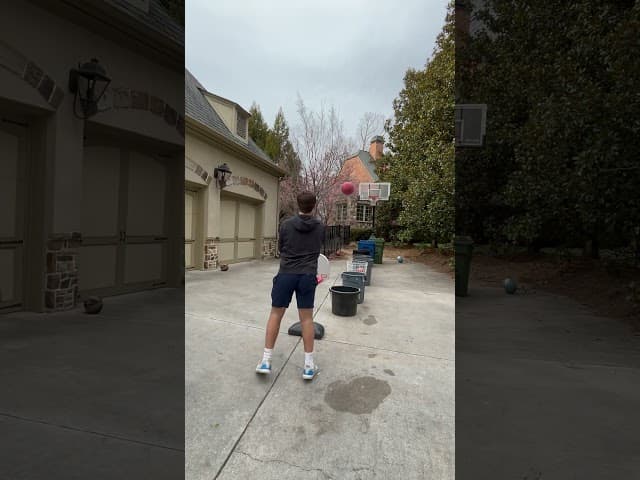Which basketball shot is the hardest? #shorts