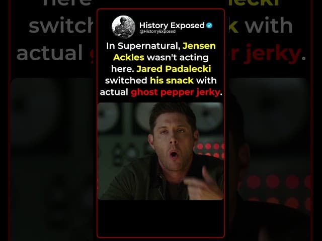 When Jensen Ackles Got Pranked With Ghost Pepper Jerky 🌶️😱