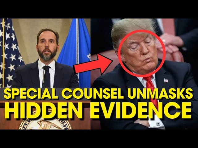 Special Counsel EXPOSES TRUMP with Irrefutable Evidence JUDGE Left in SHOCK by the Details!!