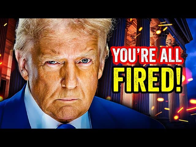 You Won’t BELIEVE How Many JUDGES Trump Just FIRED!!!