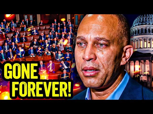 The DESPERATE Democrat Party is GONE FOREVER!!!