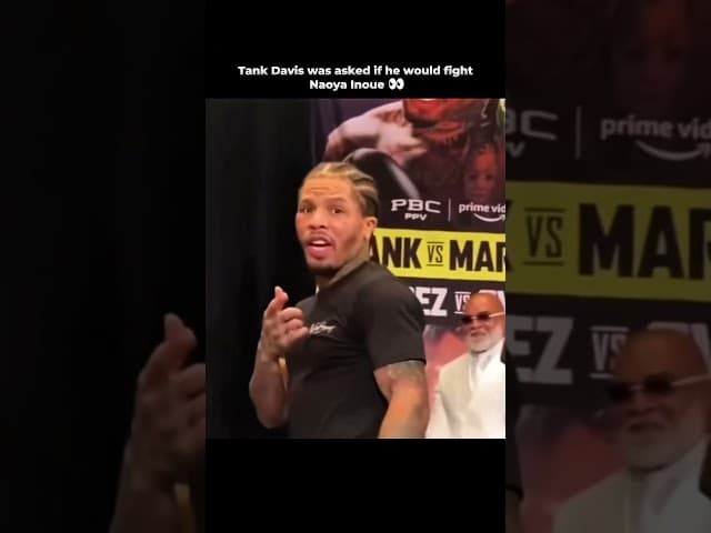 Back in 2024, Tank Davis was asked if would fight The Monster 👀