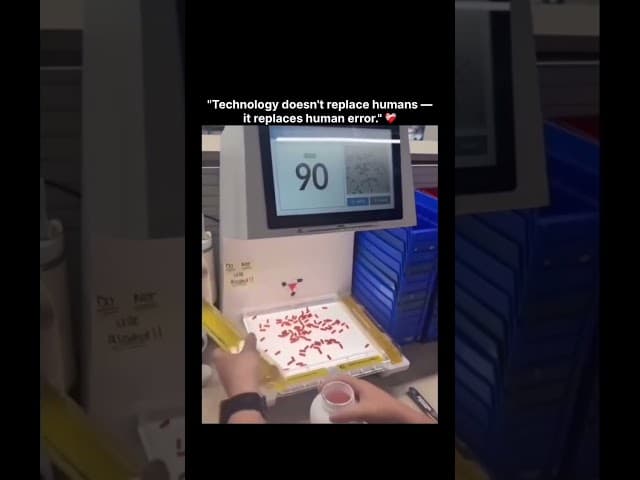 "Technology doesn't replace humans — it replaces human error." ❤️‍🩹