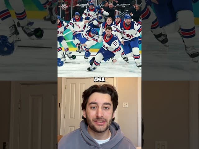 The political fallout of the USA Canada Olympic Final #olympics #hockey