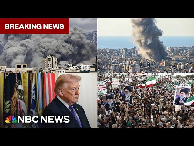 U.S. and Israel expand war with Iran with joint air, sea, and land operations as Tehran hits back