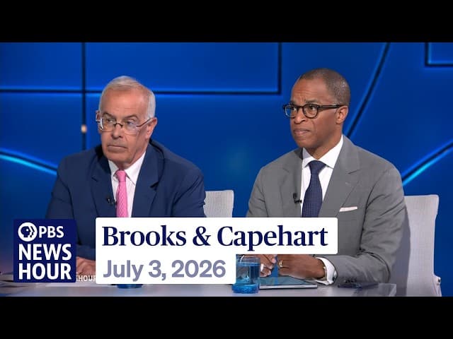 Brooks and Capehart on whether the Supreme Court has stood up to Trump