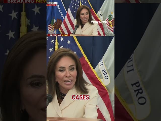 ‘CUT IT OUT’: DC Attorney Jeanine Pirro spars with reporter #shorts #news #usa #us
