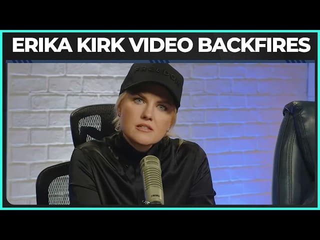 Erika Kirk SHOULDN'T Have Made This Video...