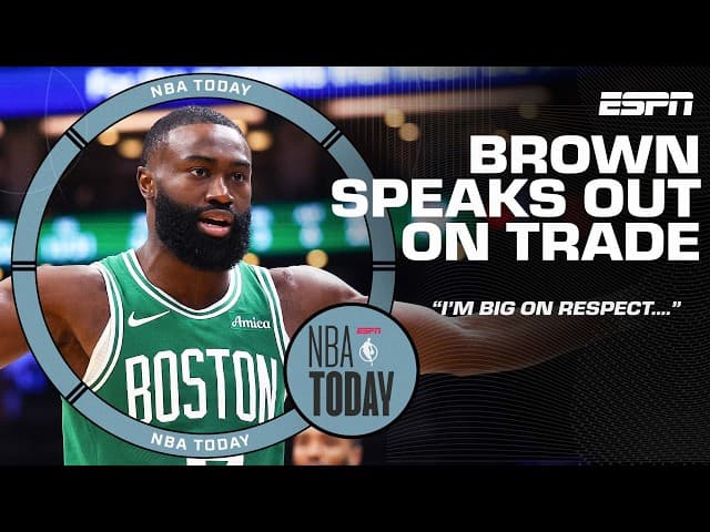 🚨 Jaylen Brown releases statement on trade to the 76ers 🚨 | NBA Today