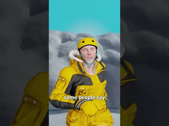 How Do You Escape An Avalanche 😨