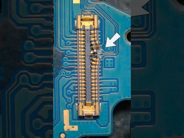 Damage Connector Replace 🔥👍