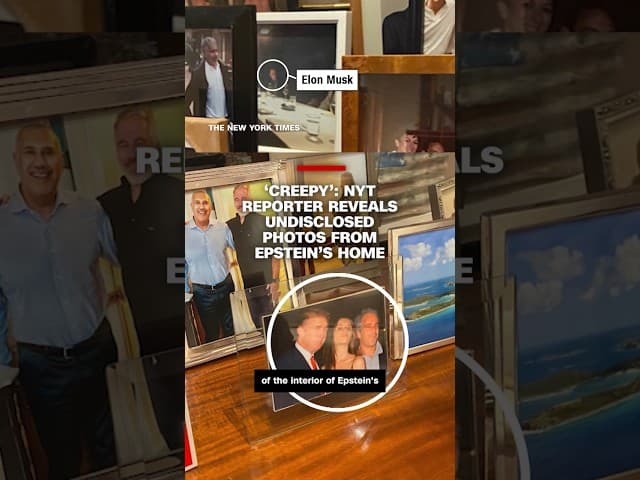 NYT obtains previously undisclosed images of Epstein's home