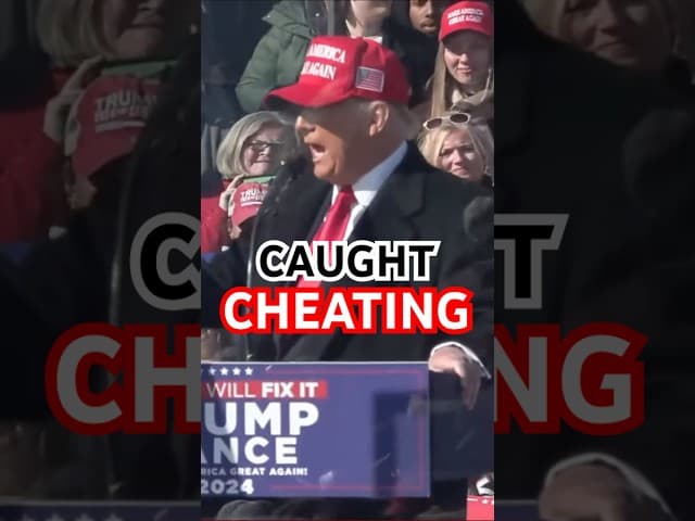 Trump Gets Caught CHEATING During Trip To Scotland...?
