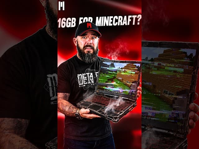 Minecraft Needs 16GB Of RAM?!