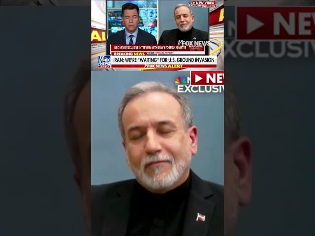 BREAKING: Iran says it's 'WAITING' for US ground invasion #foxnews #news #us #fox