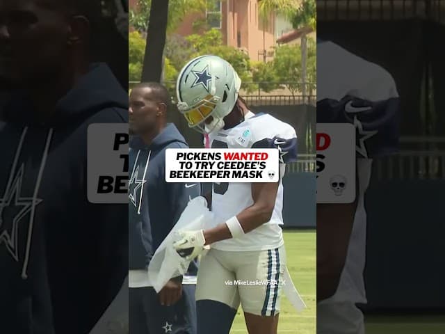 George Pickens was like "nah, I'm good" 😅 #nfl #cowboys