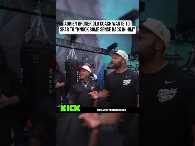 Adrien Broner's Old Coach Wants To Spar Him For This