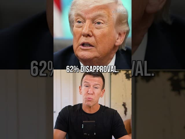Trump’s Approval Just Hit A New Low